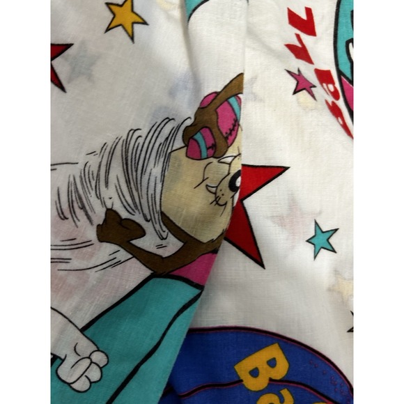 Vintage crib sheets/toddler sheets Disney and Warner Brothers Mickey Daffy Duck - Picture 9 of 10